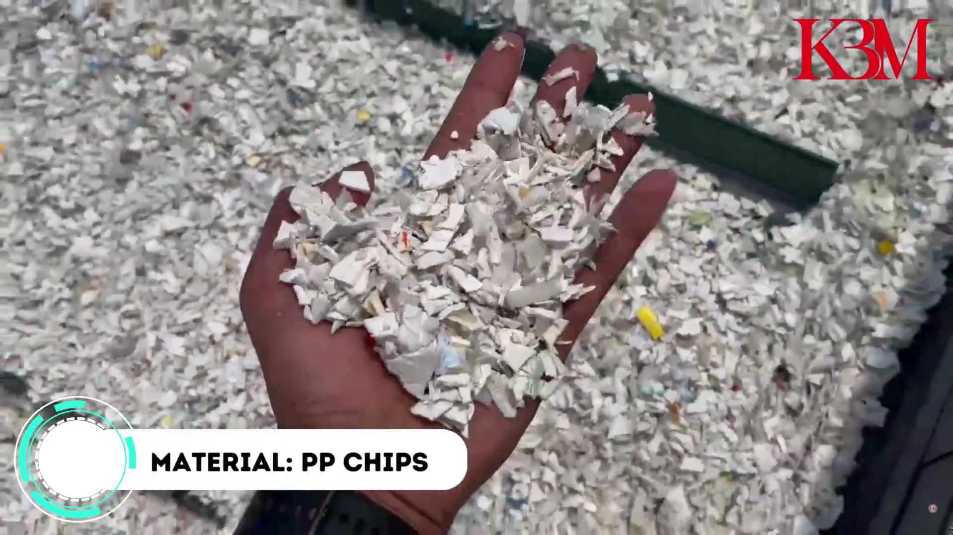 160CC DFC 2 Stage Material PP Chips 1 ton per hr